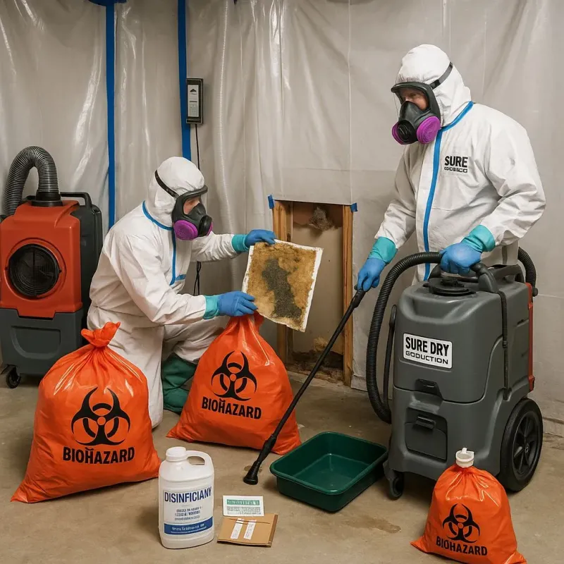 Contaminated Water Handling Protocols process in North Shore, VA
